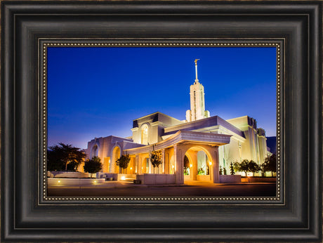 Mt Timpanogos Temple - At Twilight by Scott Jarvie