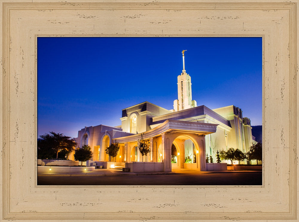 Mt Timpanogos Temple - At Twilight by Scott Jarvie