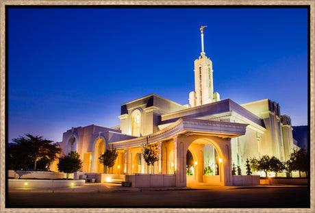 Mt Timpanogos Temple - At Twilight by Scott Jarvie