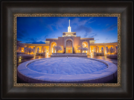 Mt Timpanogos Temple - In the Early Morning by Scott Jarvie