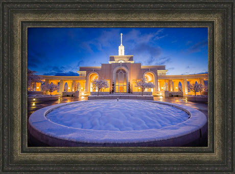 Mt Timpanogos Temple - In the Early Morning by Scott Jarvie