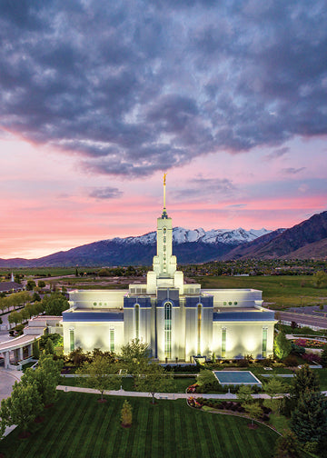 Mount Timpanogos Temple - The Northern Range 5x7 print