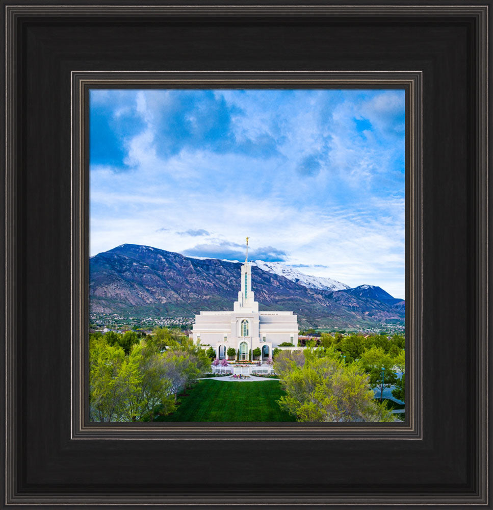 Mt Timpanogos Temple - In Front of Timpanogos by Scott Jarvie