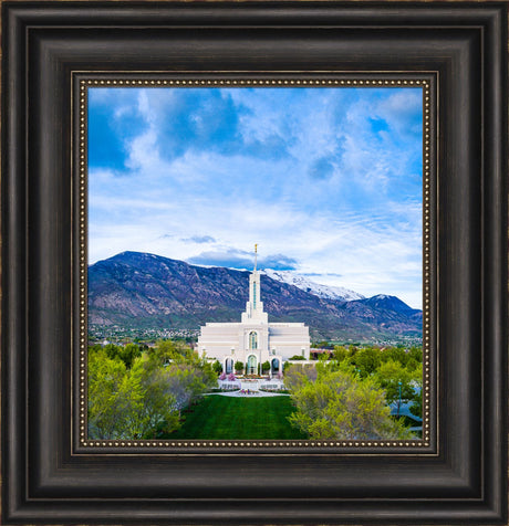 Mt Timpanogos Temple - In Front of Timpanogos by Scott Jarvie