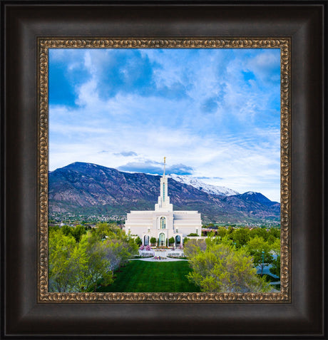 Mt Timpanogos Temple - In Front of Timpanogos by Scott Jarvie