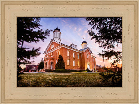 Vernal Temple - Through the Trees by Scott Jarvie