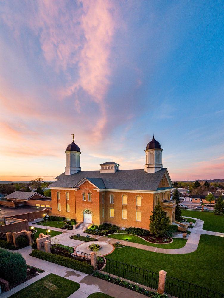 Vernal Temple - Northwest Corner by Scott Jarvie