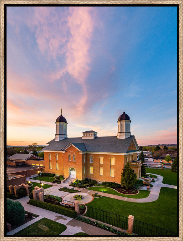 Vernal Temple - Northwest Corner by Scott Jarvie