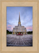 Preston Temple - Courtyard Sunrise by Scott Jarvie