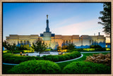 Spokane Temple - Garden Courtyard by Scott Jarvie