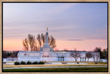 Bismarck Temple - Sunset Sign by Scott Jarvie