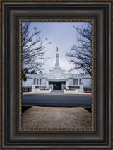 Columbia Temple - Front with Trees by Scott Jarvie