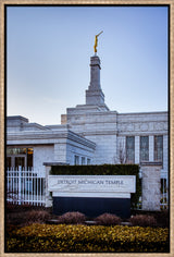 Detroit Temple - Sign by Scott Jarvie