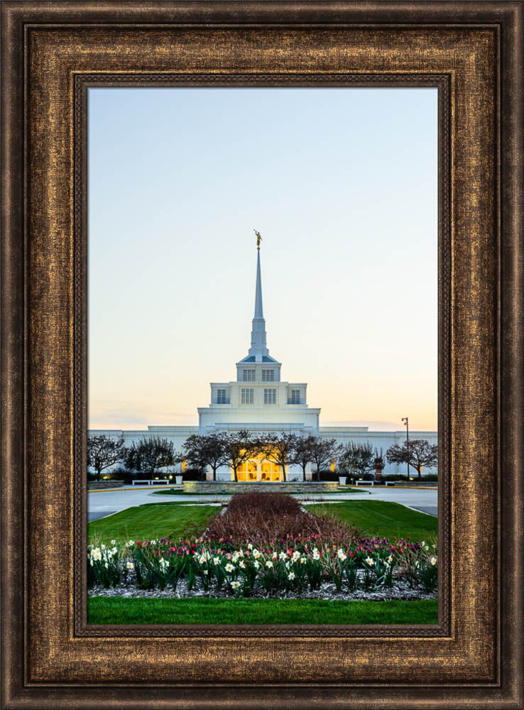 Billings Temple - Evening Sky by Scott Jarvie