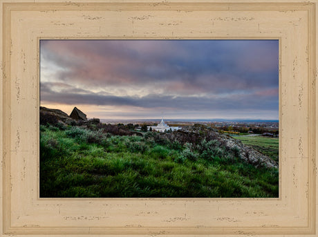 Billings Temple - In The Distance by Scott Jarvie