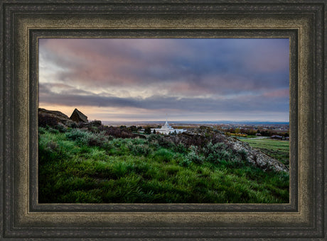 Billings Temple - In The Distance by Scott Jarvie