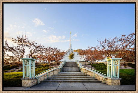 Billings Temple - Stairs by Scott Jarvie