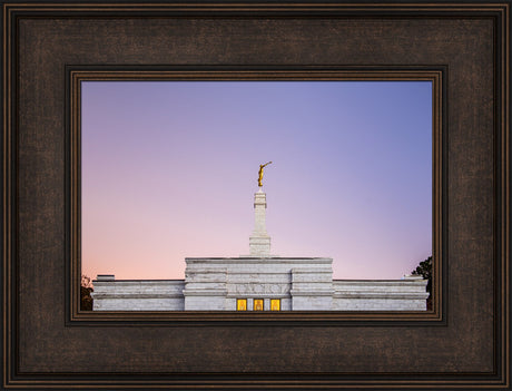 Raleigh Temple - Pink and Purple by Scott Jarvie