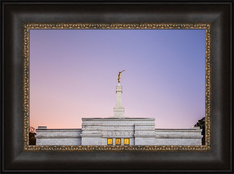 Raleigh Temple - Pink and Purple by Scott Jarvie