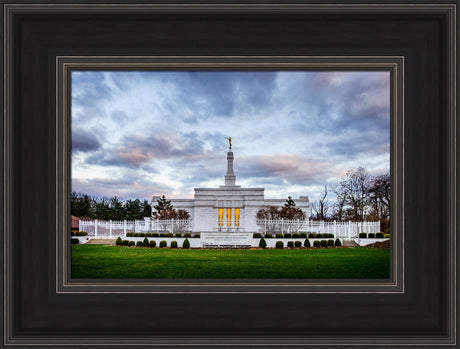 Louisville Temple - Sunset by Scott Jarvie