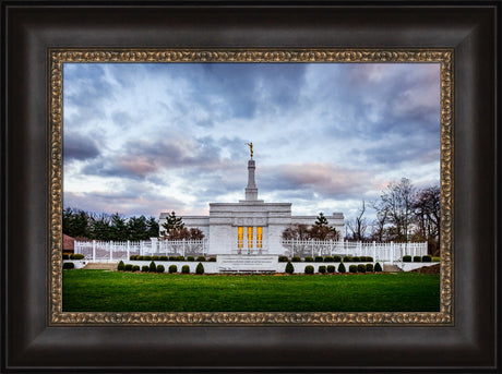 Louisville Temple - Sunset by Scott Jarvie