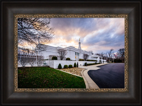 Louisville Temple - From the Side by Scott Jarvie