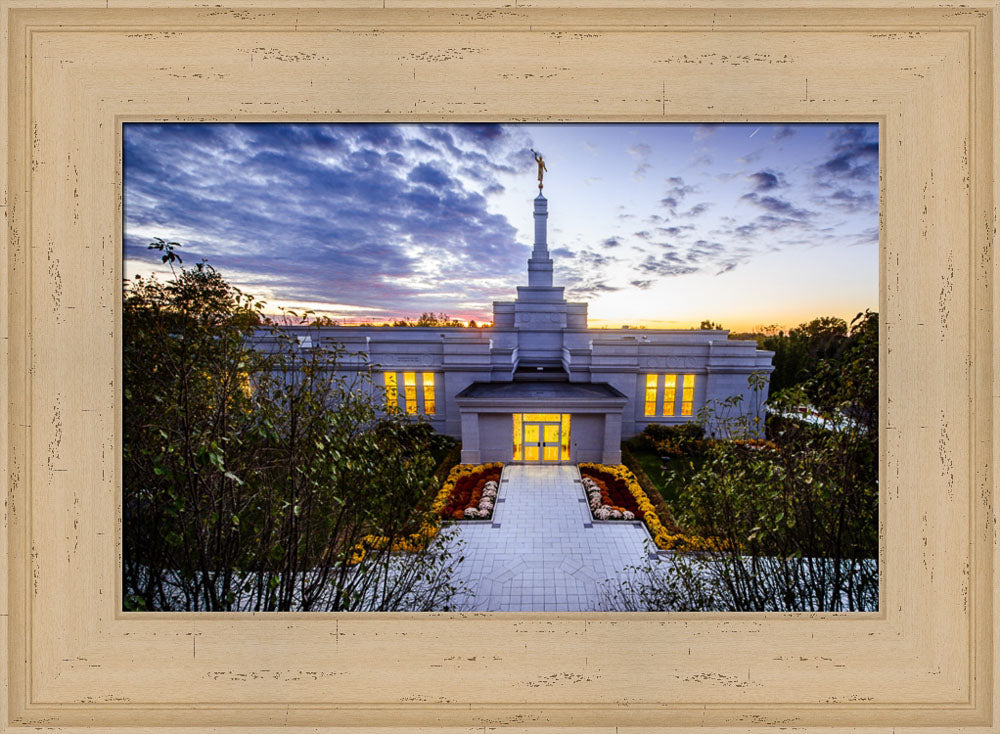 Palmyra Temple - Entrance from High by Scott Jarvie