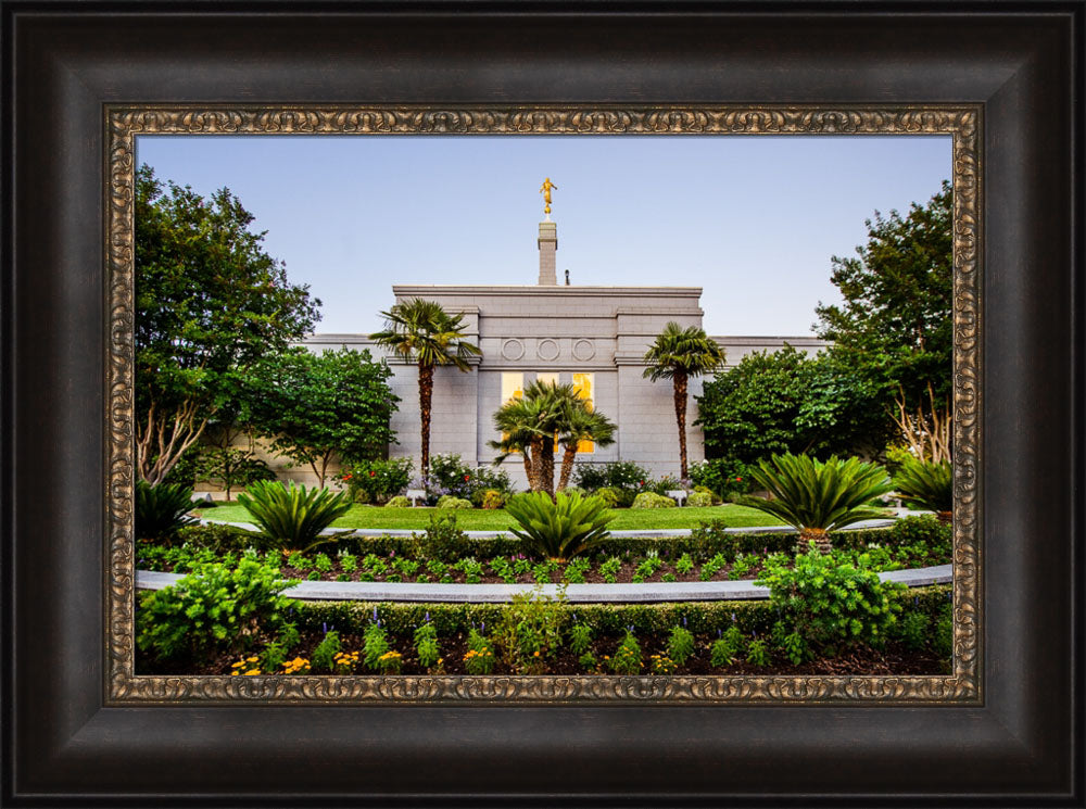 Fresno Temple - Garden View by Scott Jarvie