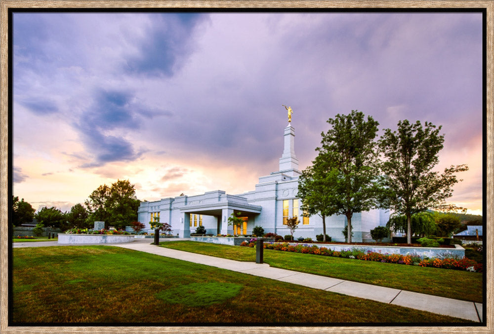 Medford Temple - Pathway to the Temple by Scott Jarvie