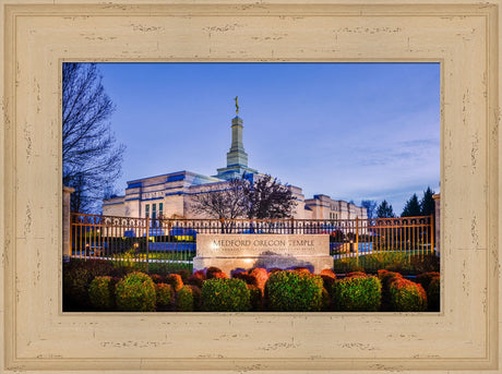 Medford Temple - Sign by Scott Jarvie