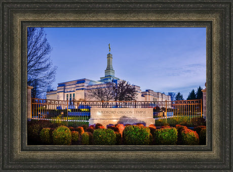 Medford Temple - Sign by Scott Jarvie