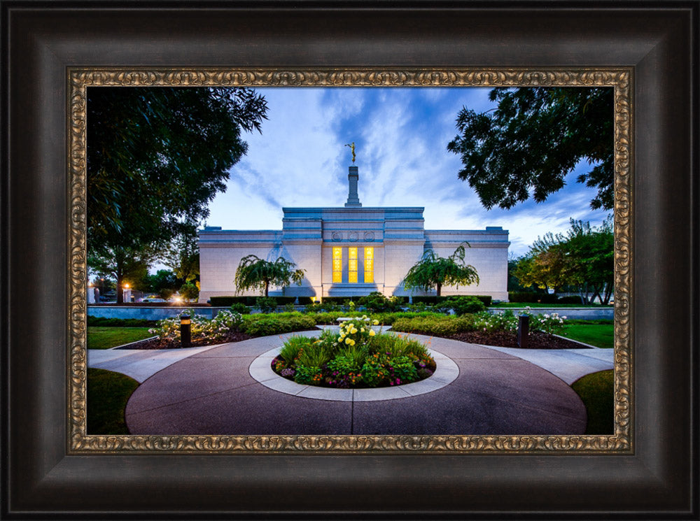 Medford Temple - Garden Circle by Scott Jarvie