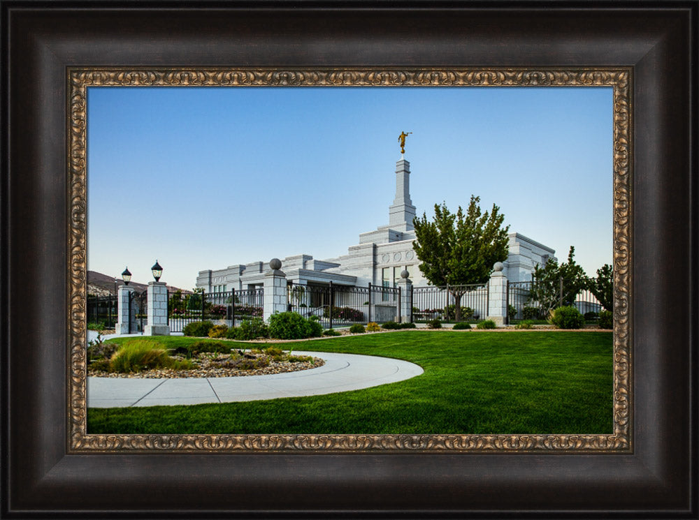 Reno Temple - Right Corner by Scott Jarvie