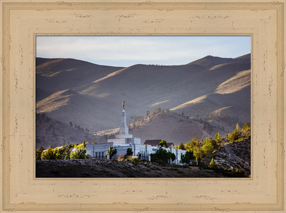 Reno Temple - Among the Hills by Scott Jarvie