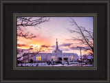 Reno Temple - Sunrise through the Trees by Scott Jarvie