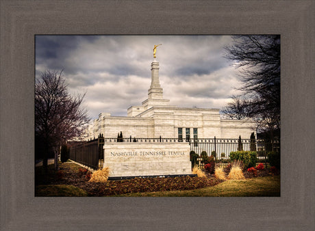 Nashville Temple - Sign by Scott Jarvie