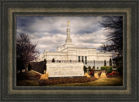 Nashville Temple - Sign by Scott Jarvie