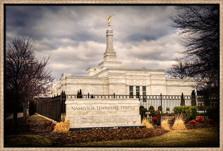 Nashville Temple - Sign by Scott Jarvie