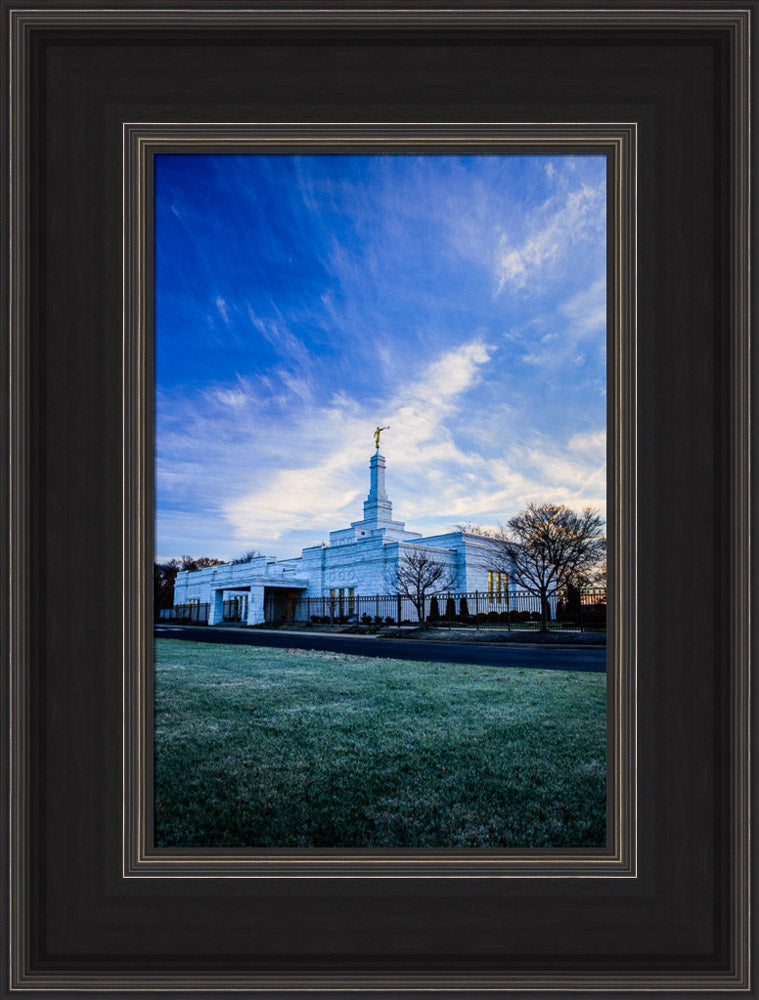 Nashville Temple - Front Lawn by Scott Jarvie