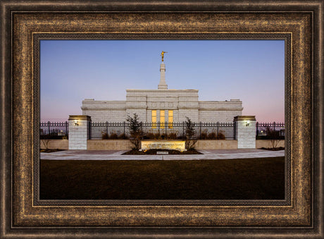 Oklahoma City Temple - From the Side by Scott Jarvie