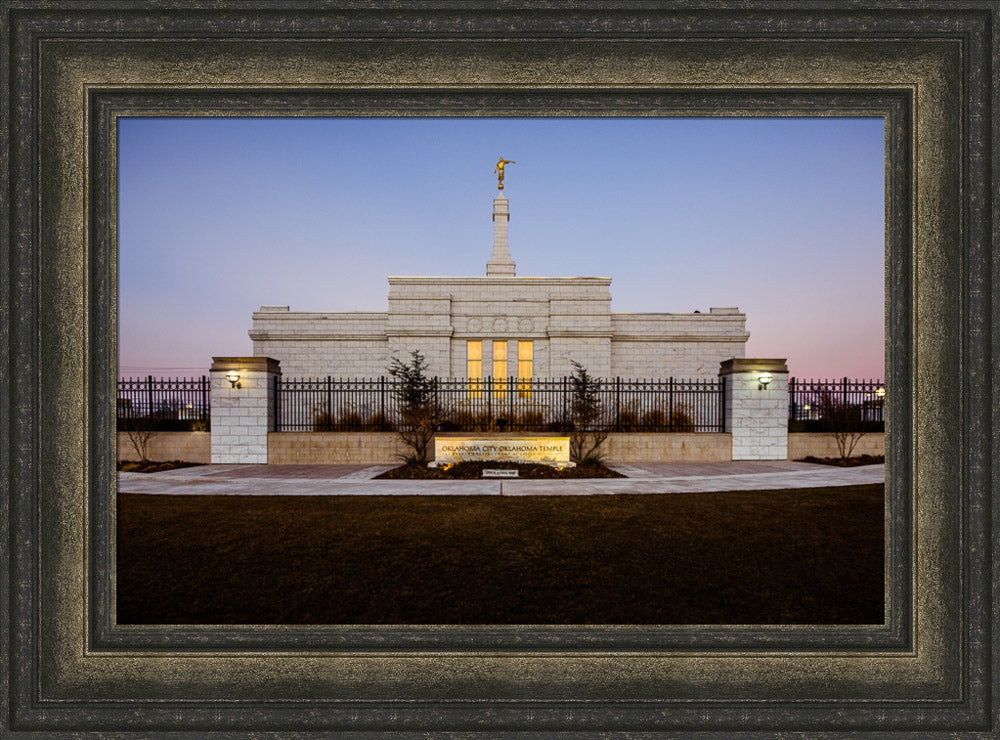 Oklahoma City Temple - From the Side by Scott Jarvie