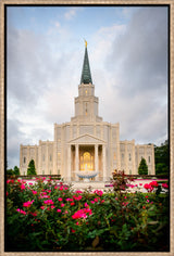 Houston Temple - Temple -Flowers by Scott Jarvie