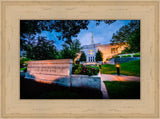 Winter Quarters Temple - Sign by Scott Jarvie