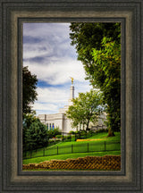 Winter Quarters Temple - On a Hill by Scott Jarvie