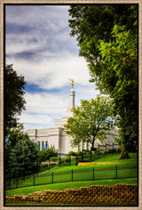 Winter Quarters Temple - On a Hill by Scott Jarvie