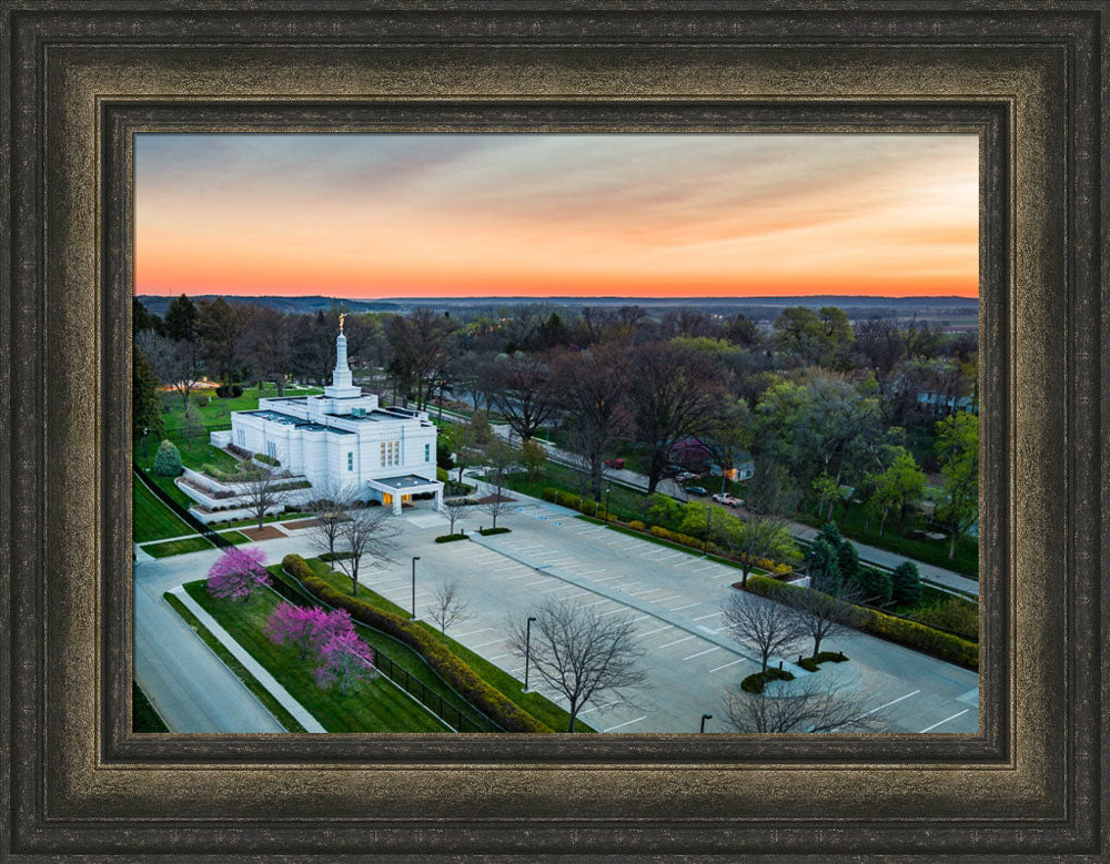 Winter Quarters Temple - Quiet Sunrise by Scott Jarvie