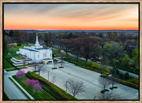 Winter Quarters Temple - Quiet Sunrise by Scott Jarvie