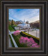 Winter Quarters Temple - Purple Spring by Scott Jarvie