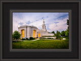 Columbia River Temple - Sunset Behind the Temple by Scott Jarvie