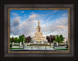 Columbia River Temple - Sunrise from the Front by Scott Jarvie